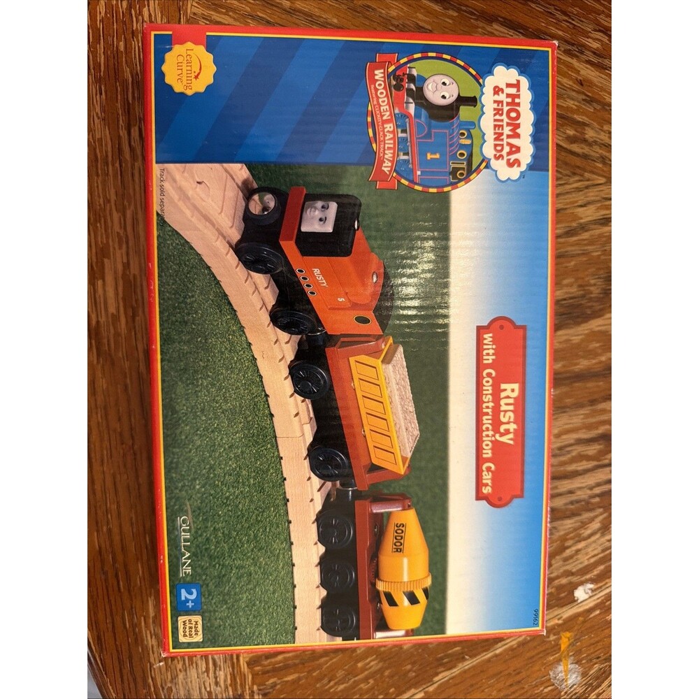 Thomas the Tank Rusty with Construction Cars Box Set - Original Box - Vintage